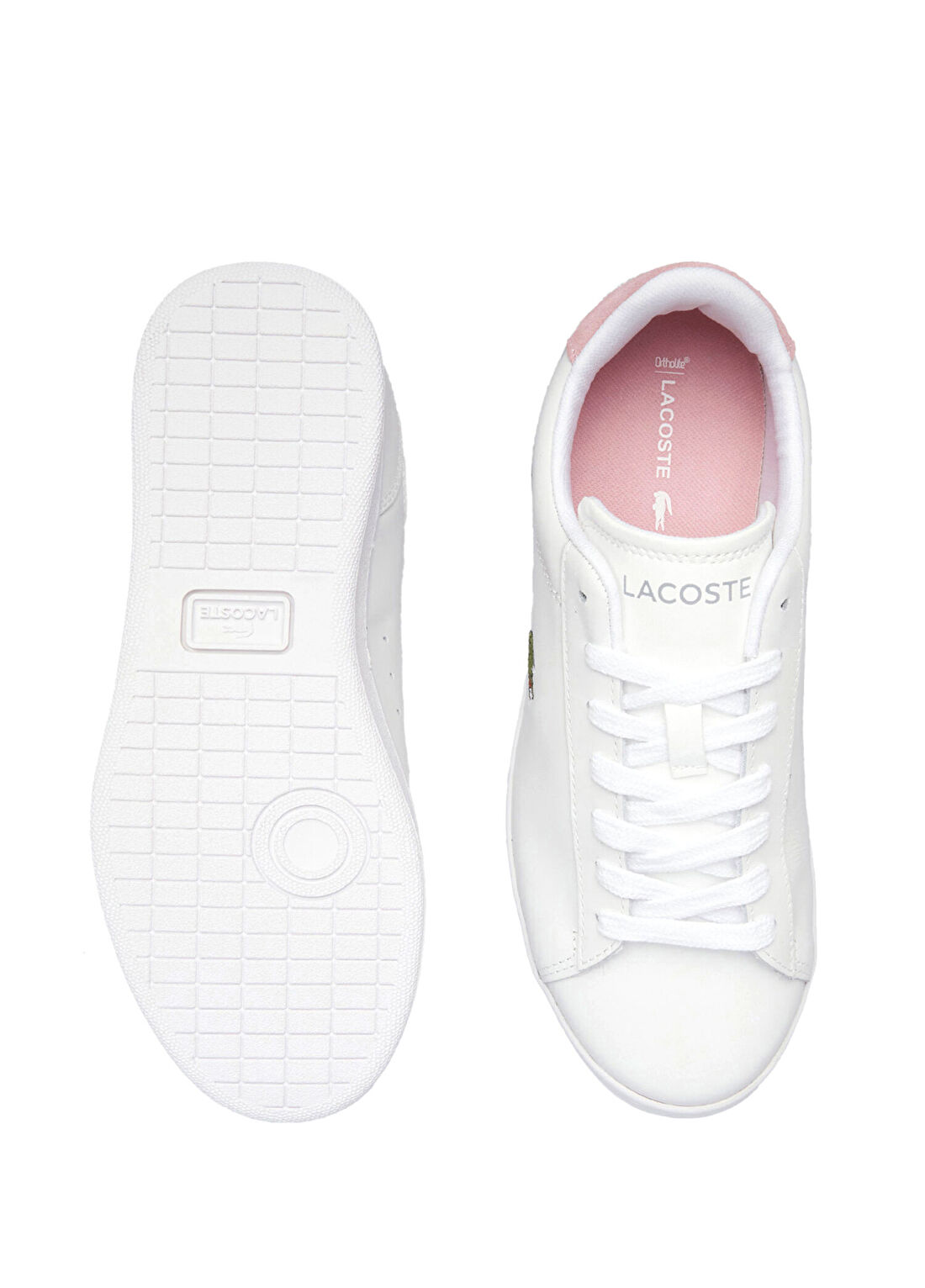 Lacoste L001 Set Beyaz Deri Kadın Sneaker görsel 4