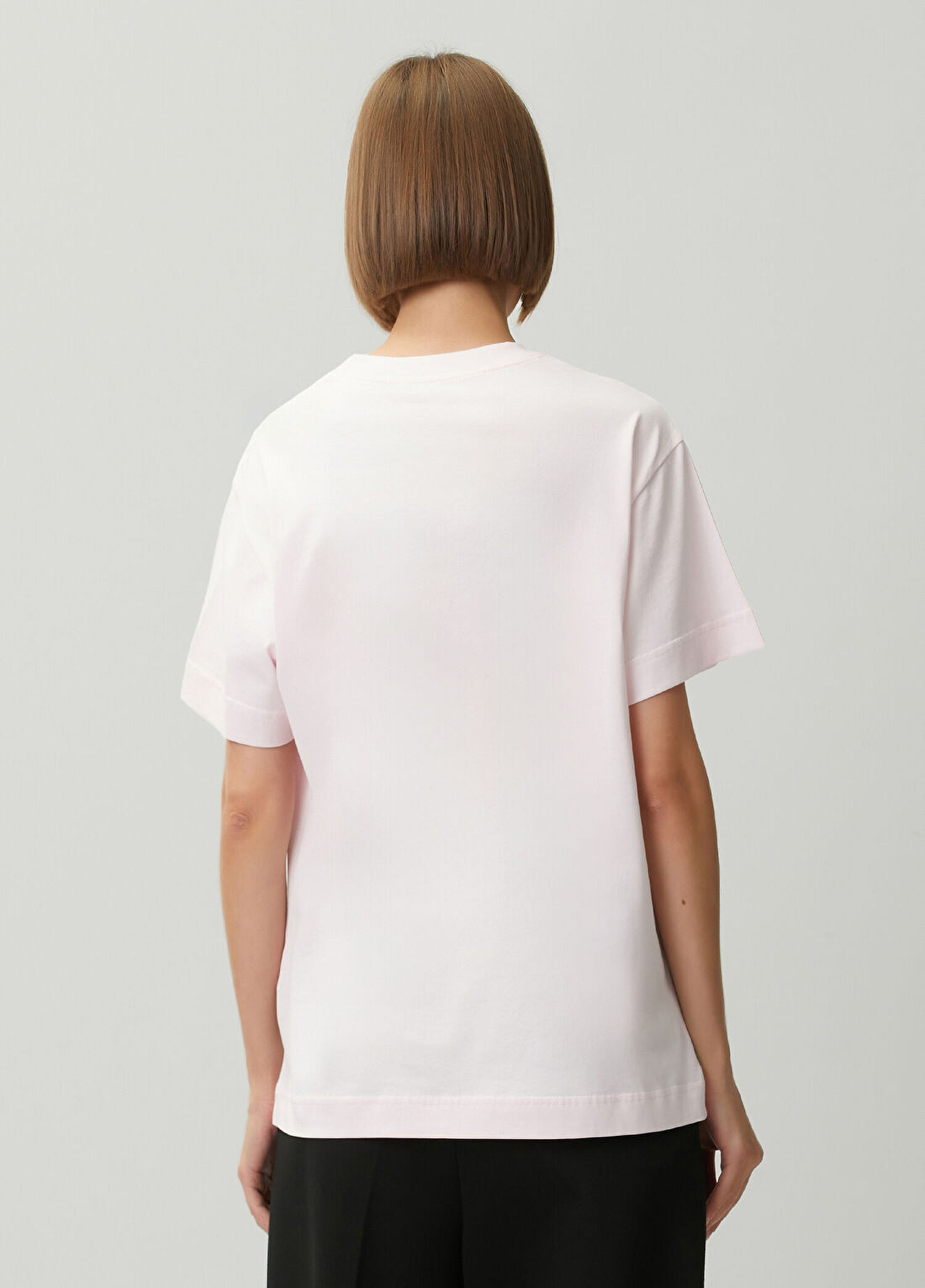 Givenchy Açık Pembe Logolu T-shirt görsel 4