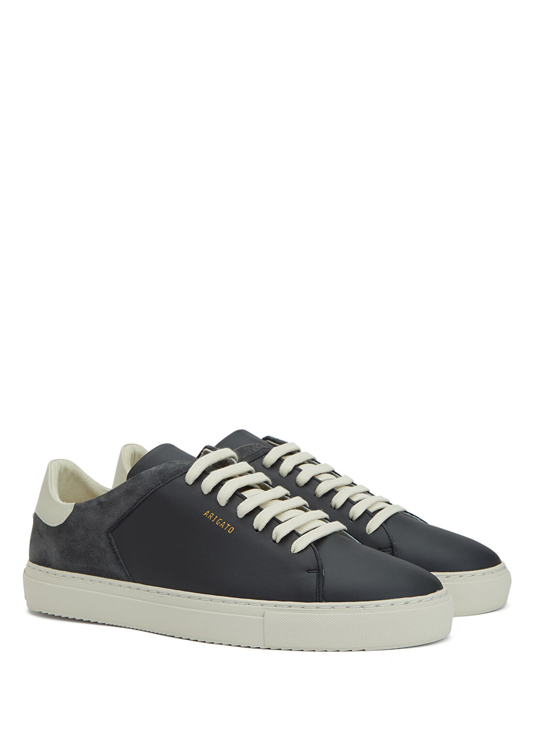 Axel Arigato Clean 90 Gri Erkek Deri Sneaker görsel 2