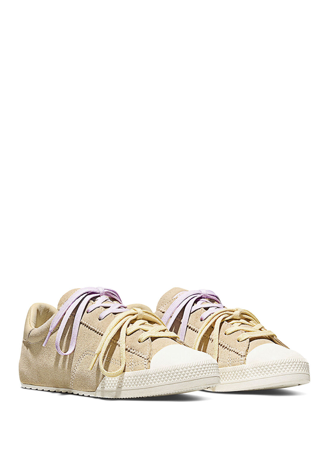 Converse Chuck Taylor LO Sarı Süet Kadın Sneaker görsel 2