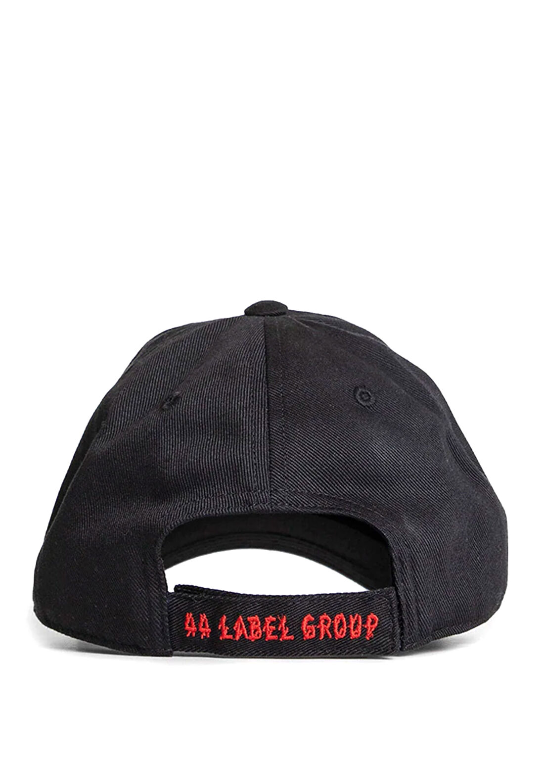 44 Label Group Siyah Kırmızı Erkek Şapka görsel 3