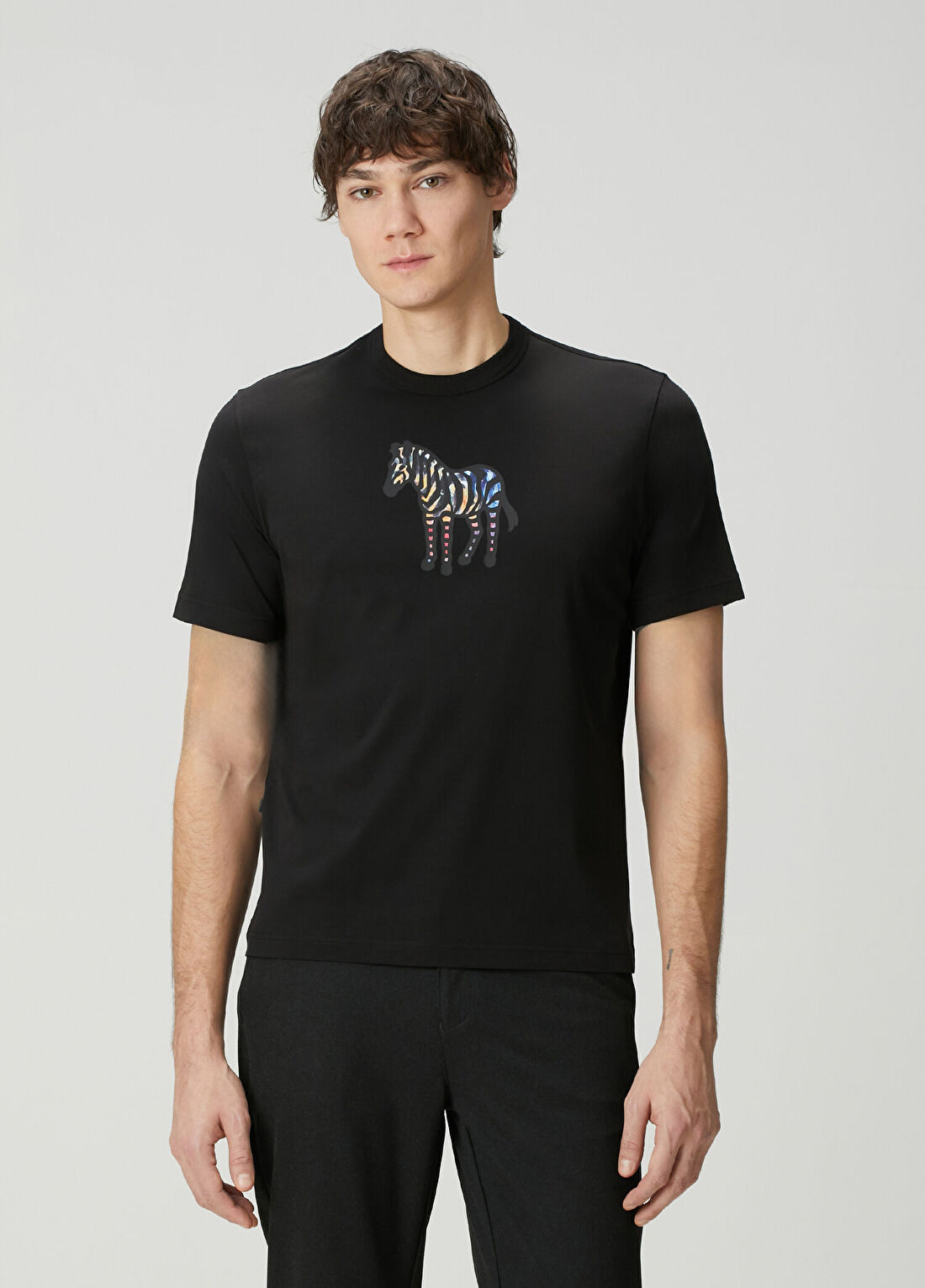PS Paul Smith Siyah Baskılı T-shirt