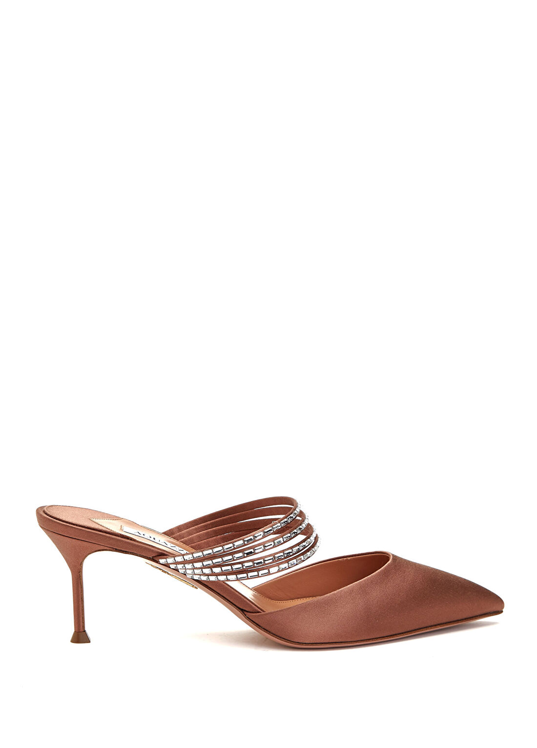 Aquazzura Luce Kahverengi Kadın Terlik