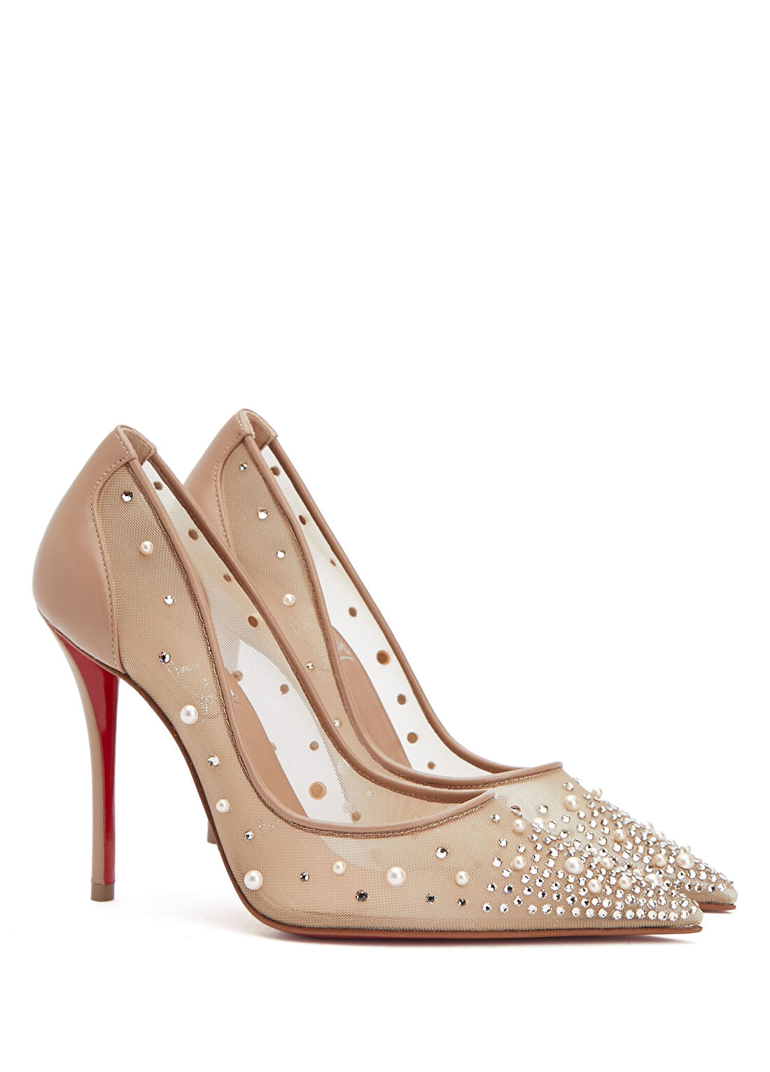 Christian Louboutin Miss Z Pudra Stiletto görsel 2