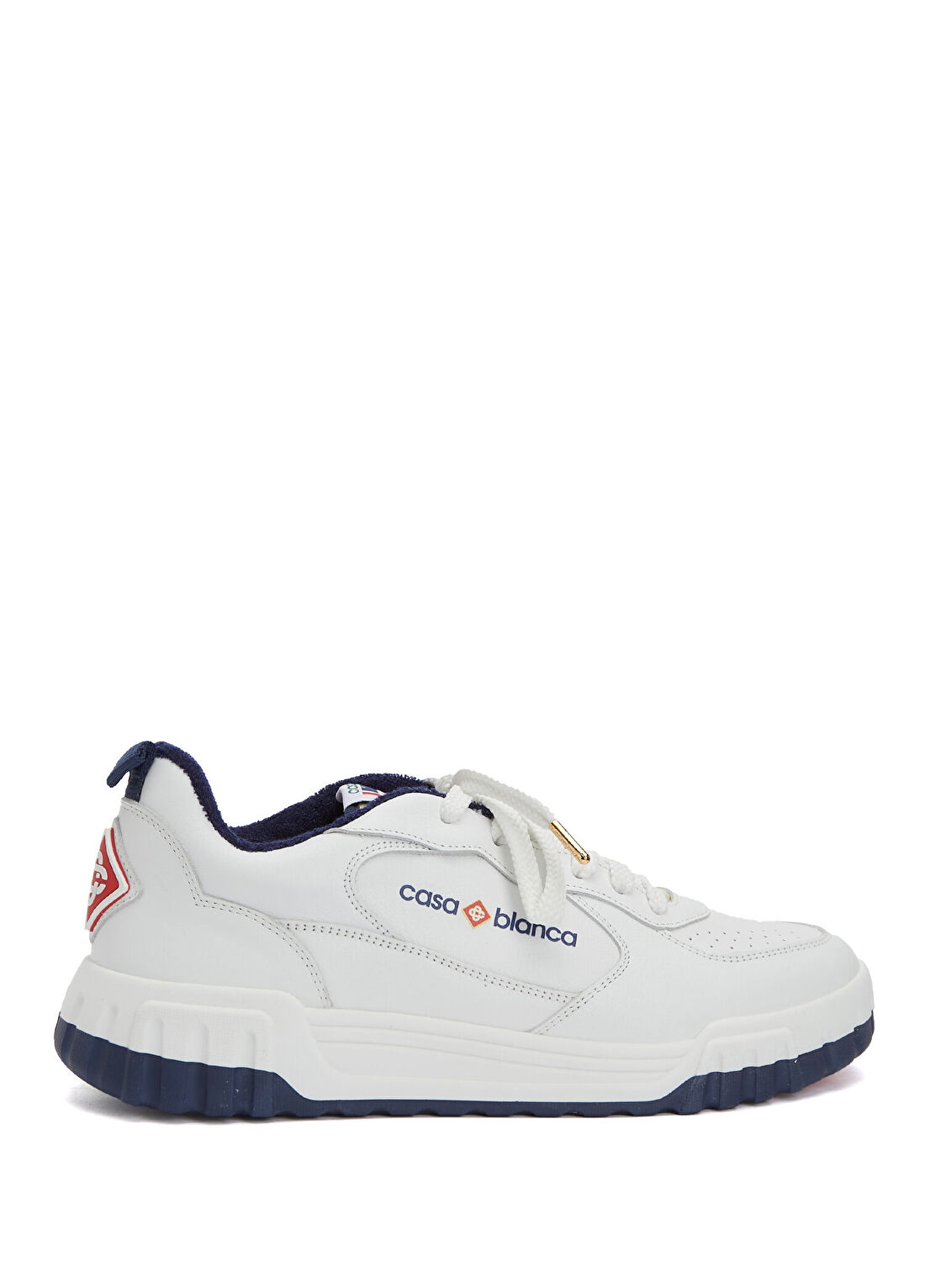Casablanca Court Beyaz Erkek Deri Sneaker