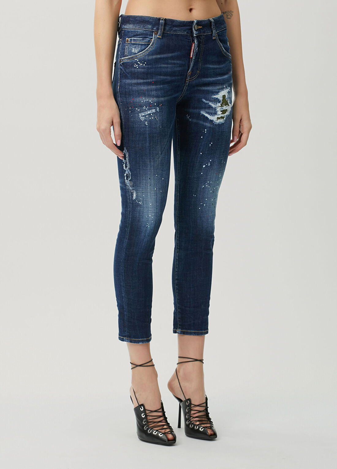 Dsquared2 Lacivert Jean Pantolon görsel 2