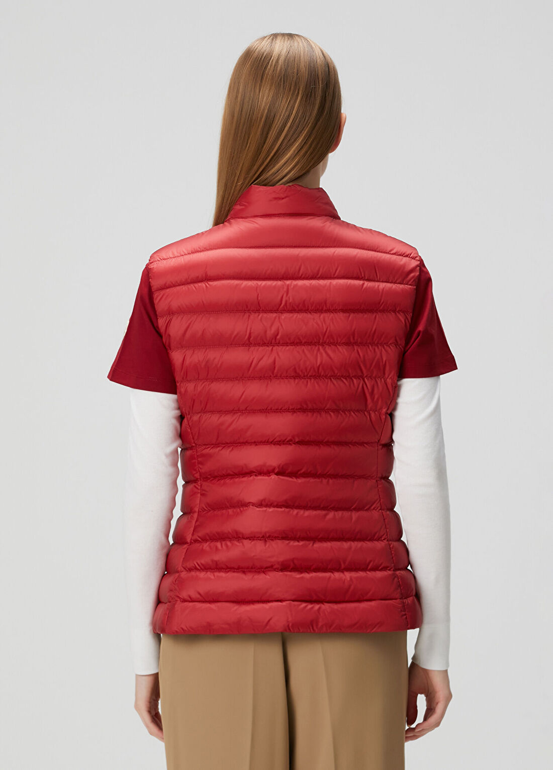 Moncler Igens Kırmızı Yelek görsel 4