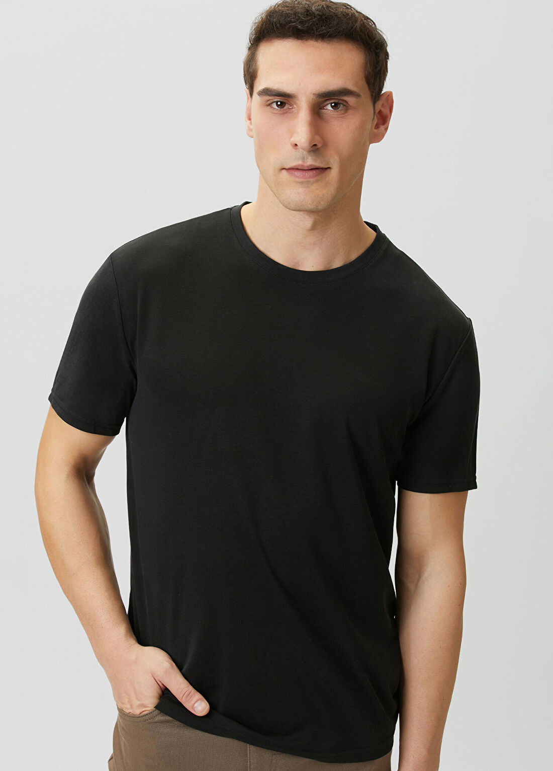 Network Siyah Basic Pike T-shirt
