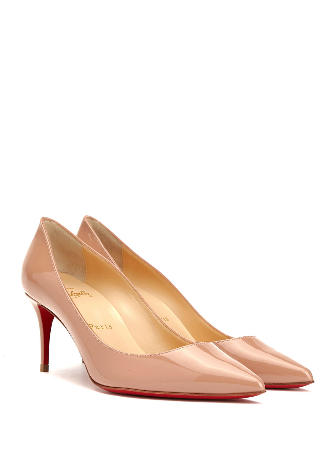 Christian Louboutin Kate Nude Deri Stiletto görsel 2
