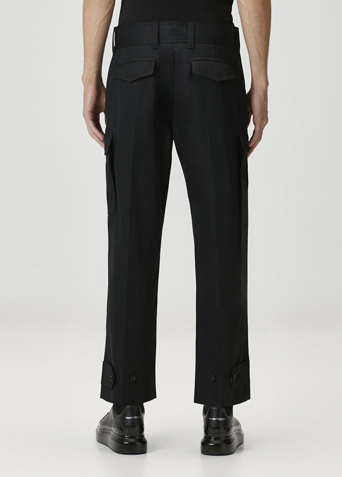 McQueen Siyah Kargo Pantolon görsel 3