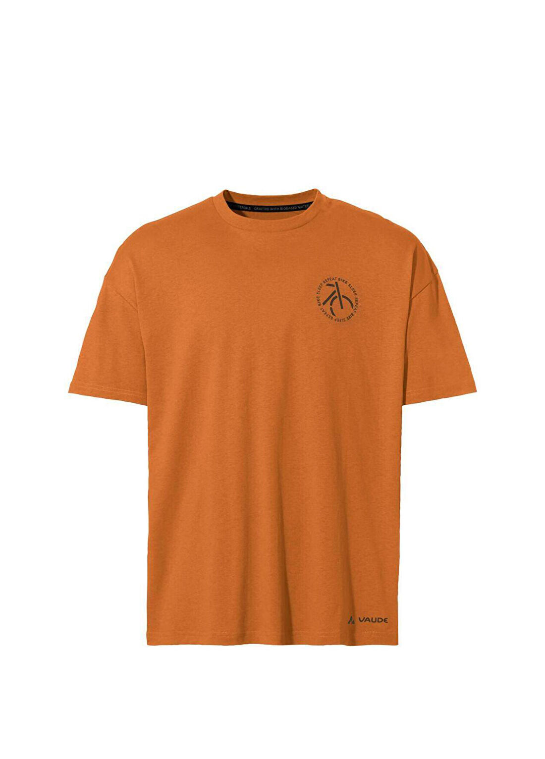 Vaude Casual Cyclist Turuncu Kısa Kollu Erkek Spor T-Shirt 47266