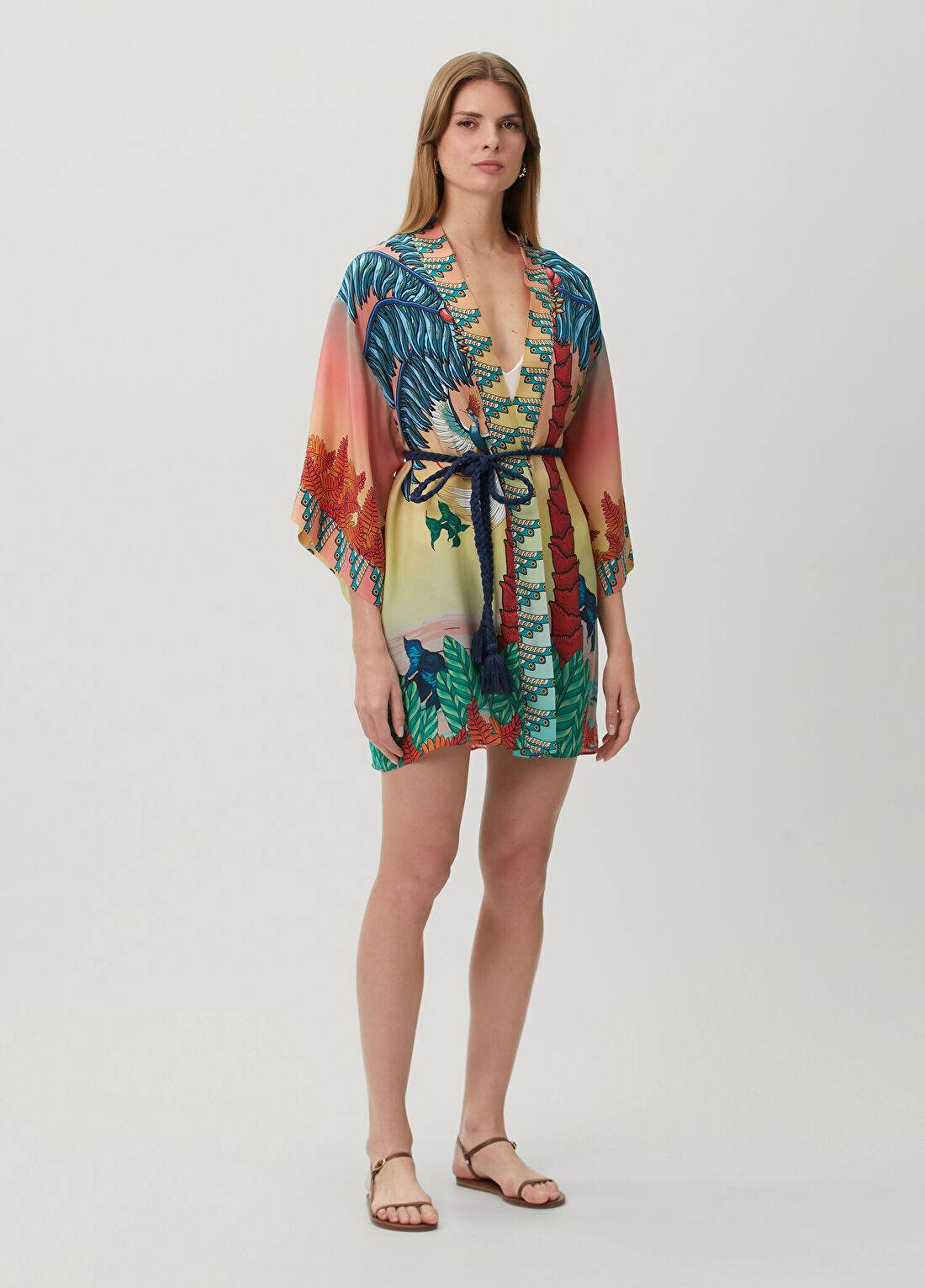Jaquette Eva Valora Desenli Kimono