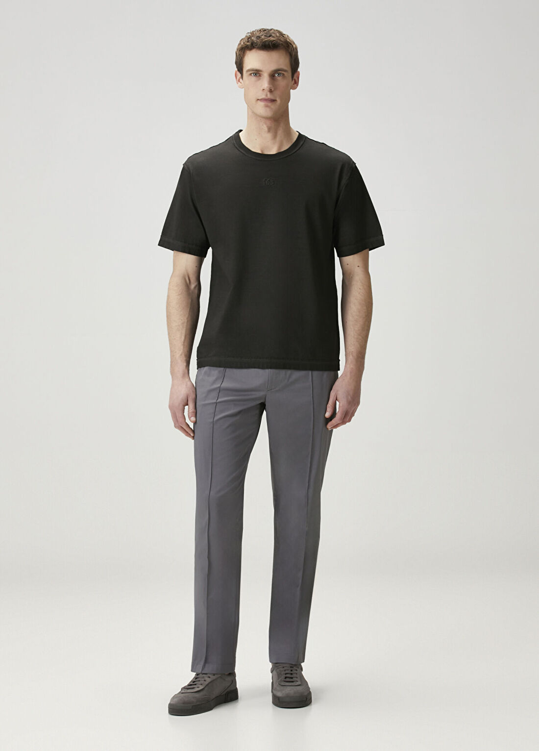Dolce&Gabbana Gri Beli Kordonlu Pantolon