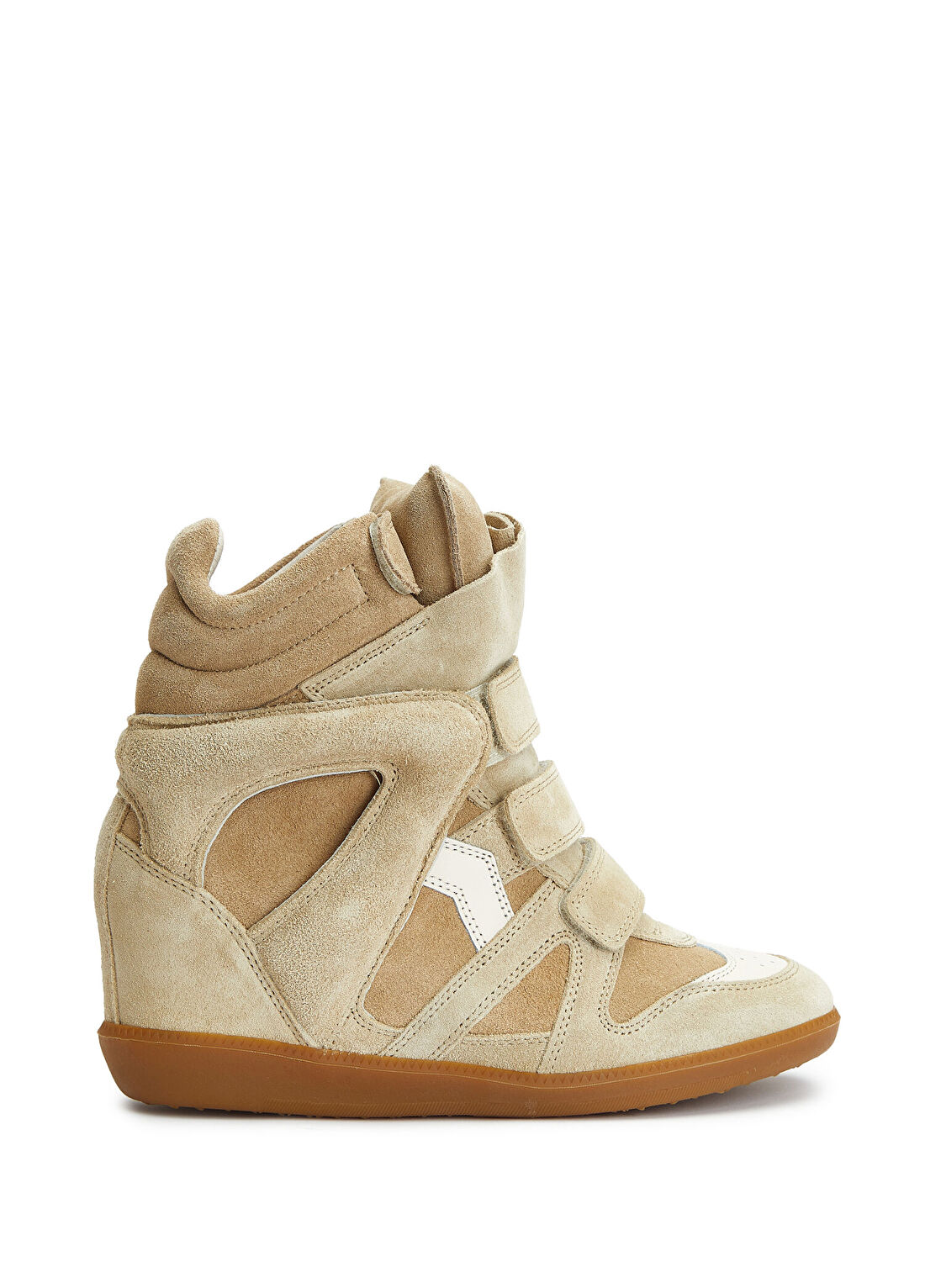 Isabel Marant Koyu Bej Kadın Deri Terlik