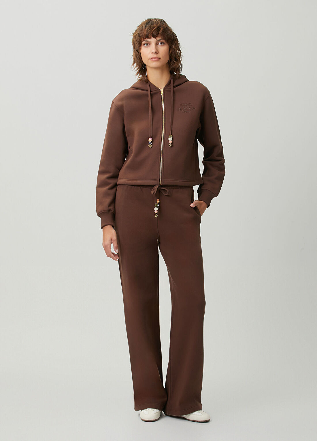 Casablanca Kahverengi Wide Leg Eşofman