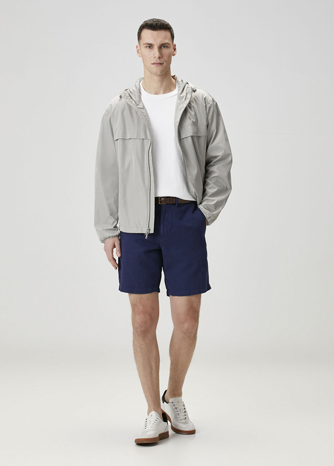 Polo Ralph Lauren Lacivert Keten Bermuda