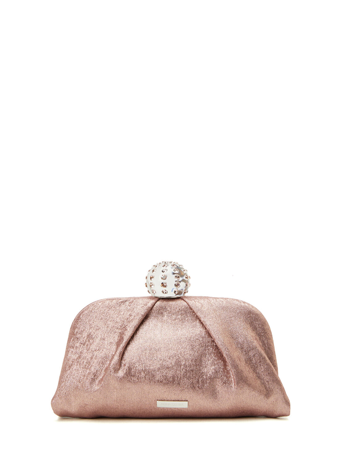 Aquazzura Mini Tequila Pembe Kadın Deri El Portföyü
