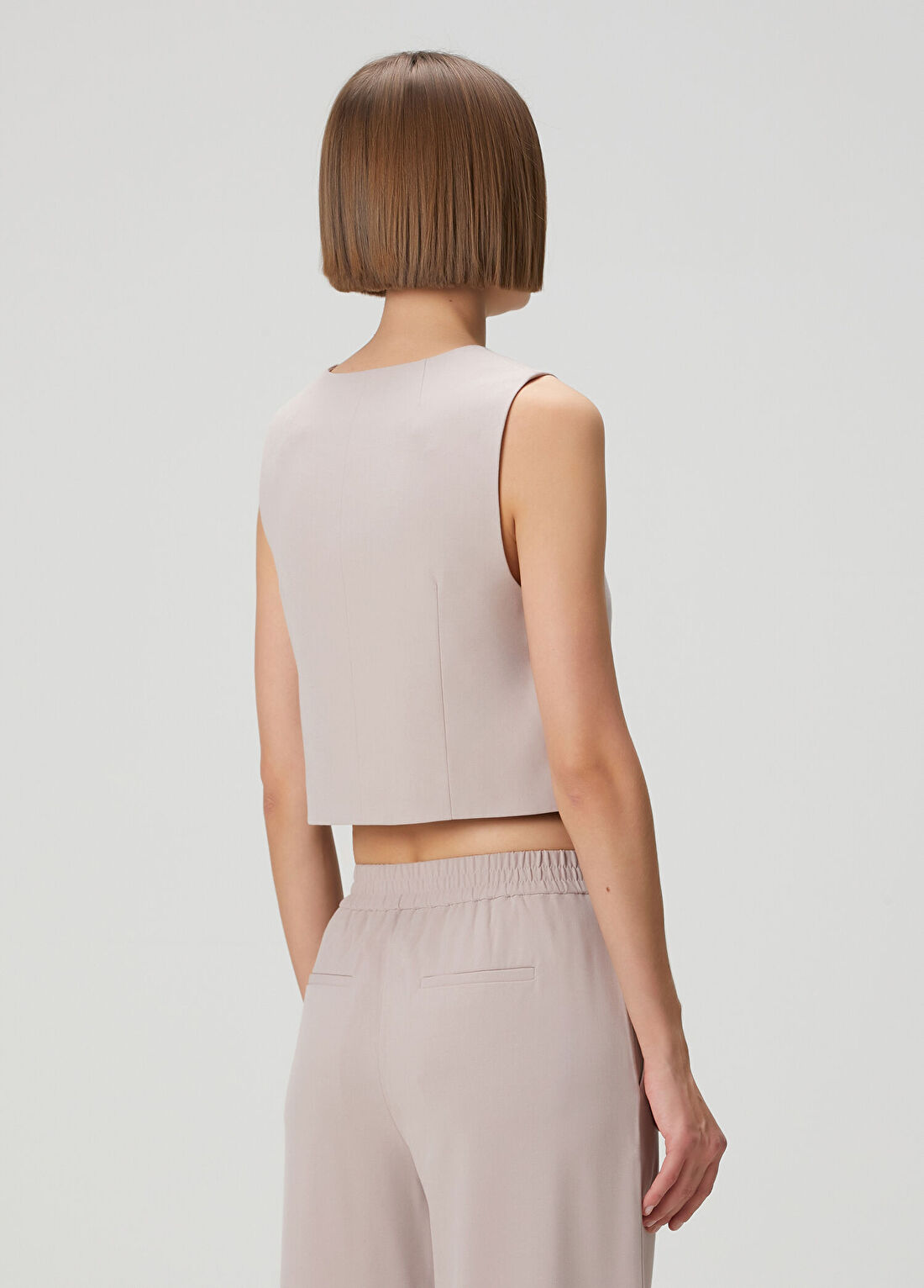 AllSaints Aleida Lila Yelek görsel 4