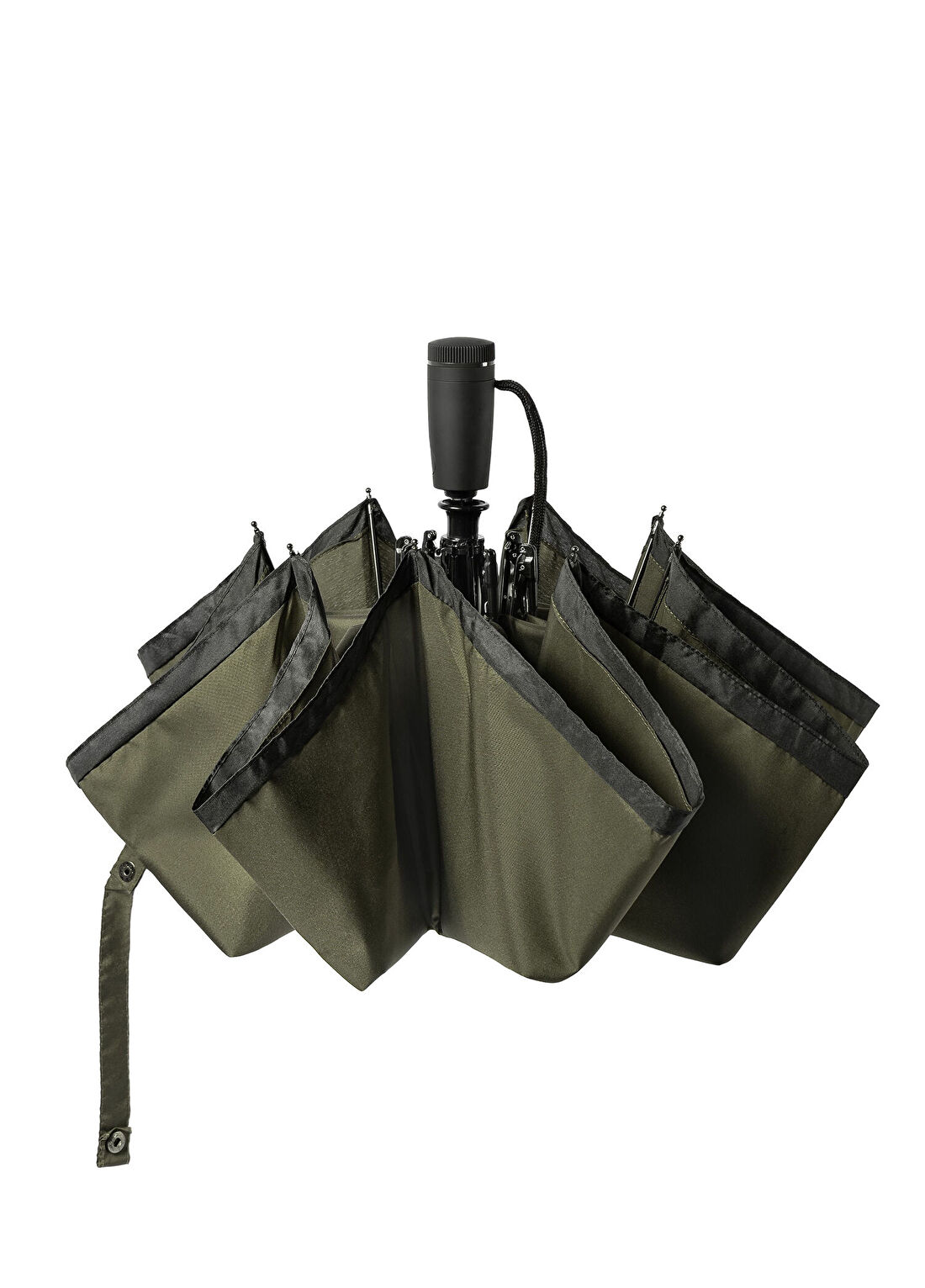 Hugo Boss Gear Khaki Haki Cep Şemsiyesi görsel 4