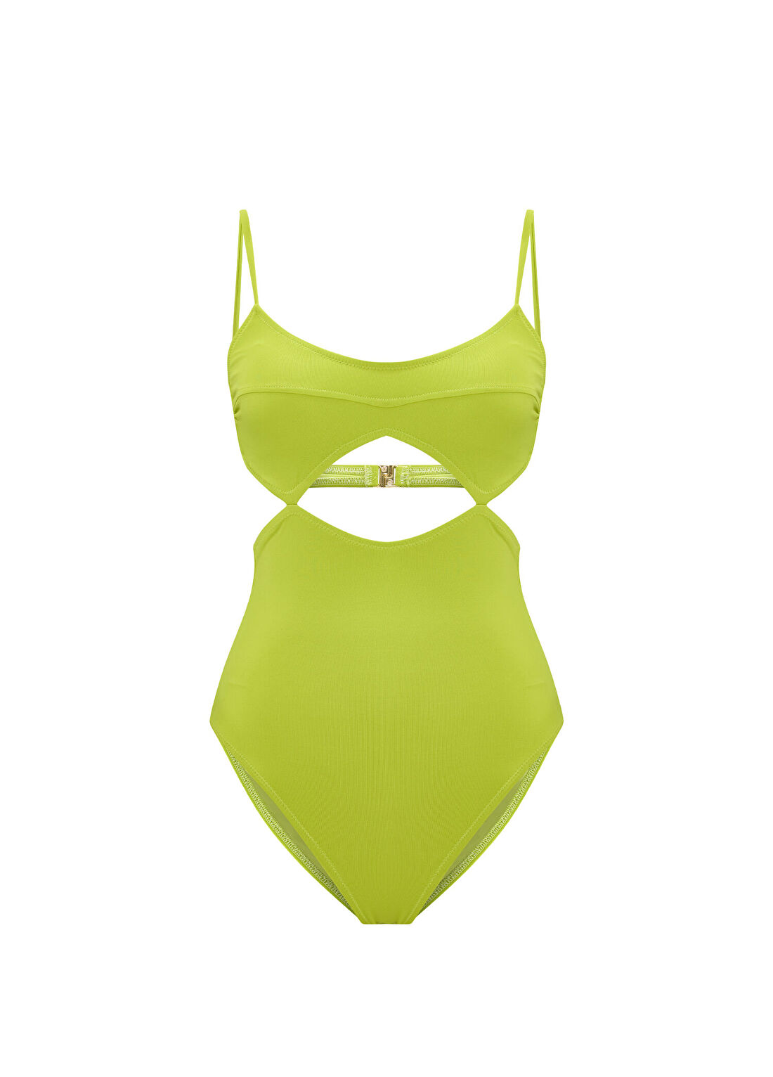 Bia Swimwear Oreva Lime Pencereli Askılı Kadın Mayo