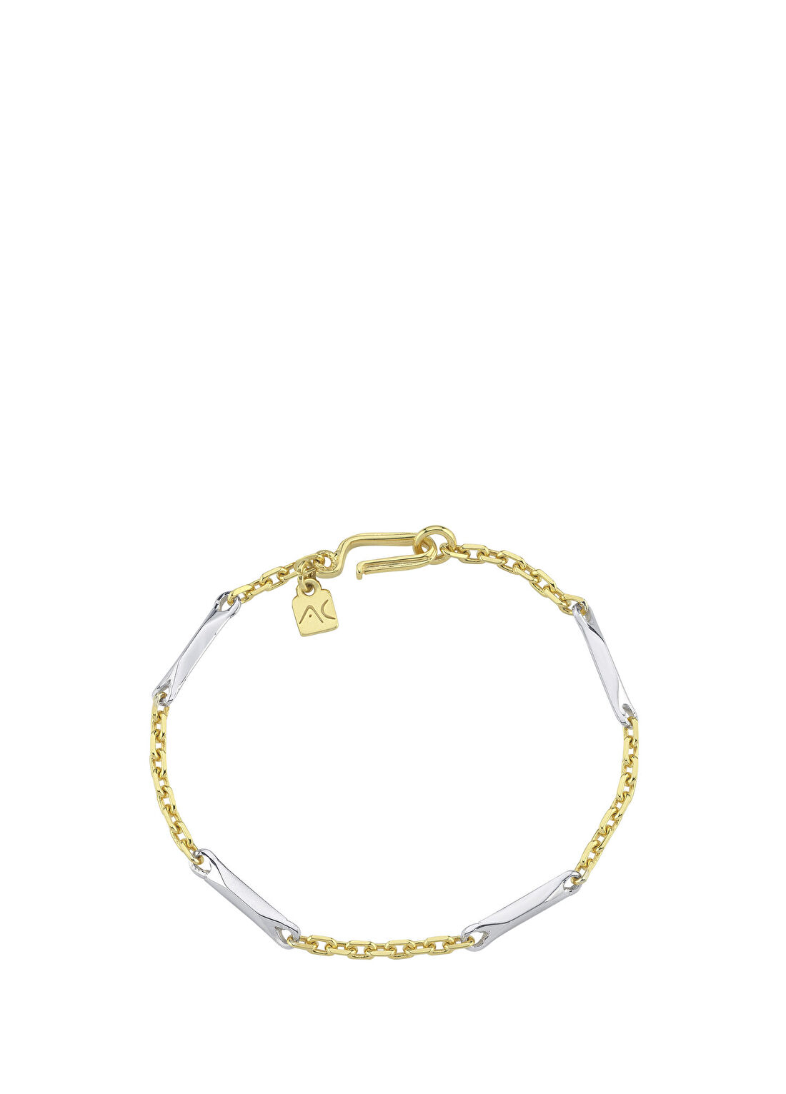 Aleyna Cebeci Jewelry Fusion 925 Ayar Gümüş Erkek Bileklik
