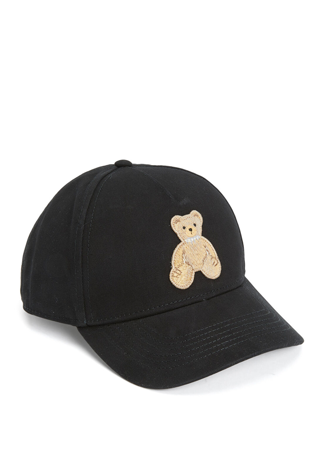 Palm Angels Siyah Kahve Logo Nakışlı Erkek Şapka
