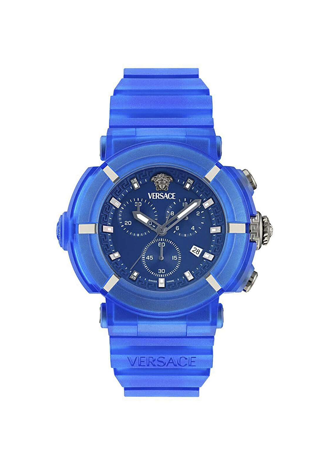 Versace VRSCVE0L00625 Mavi Unisex Kol Saati