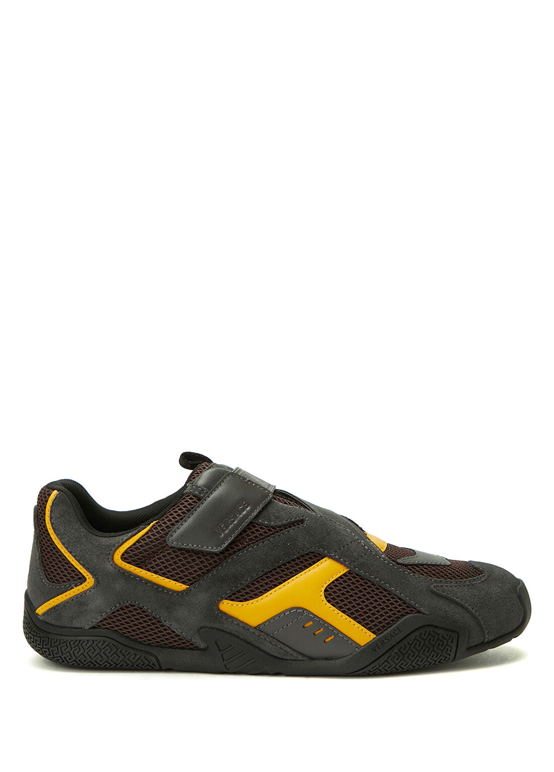Versace Gri Erkek Deri Sneaker