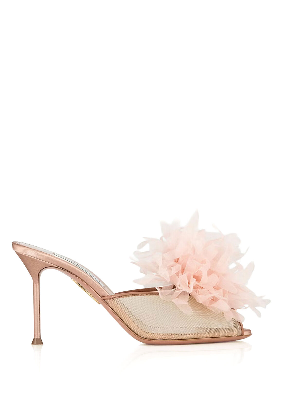 Aquazzura Poème Pudra Kadın Terlik