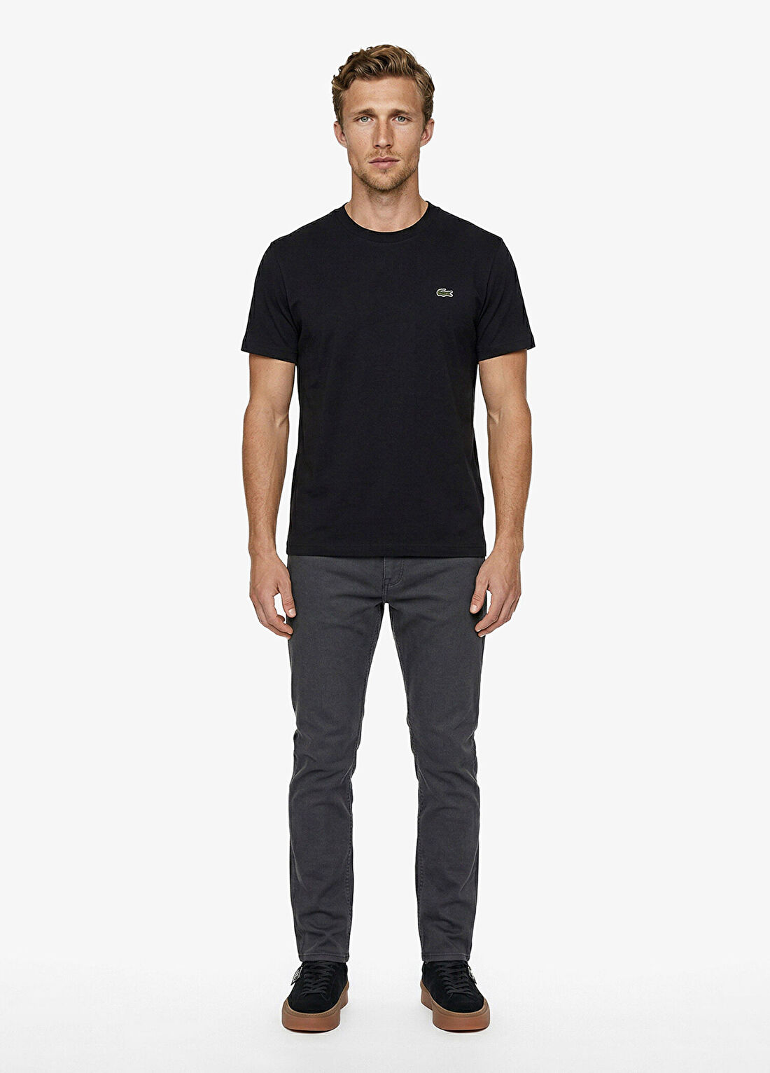 Lacoste Koyu Gri Slim Fit Erkek Pantolon