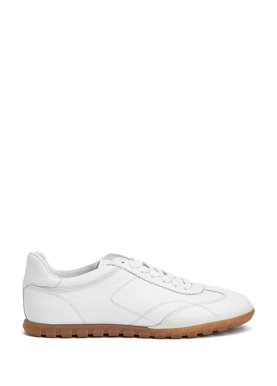 Divarese Beyaz Rahat Kadın Deri Sneaker görsel 2