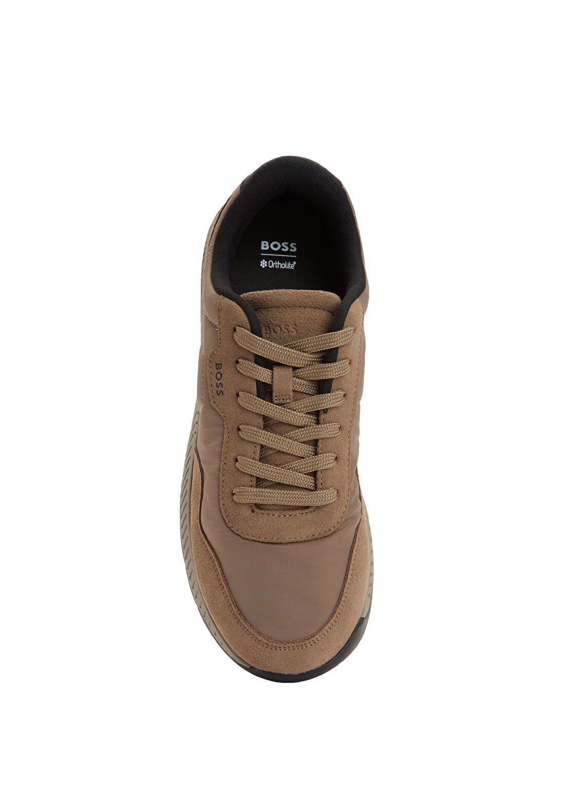 Boss Titanium Bej Erkek Sneaker görsel 4