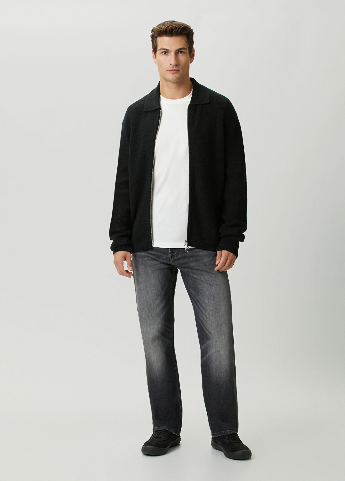 7 For All Mankind Siyah Triko Hırka görsel 2