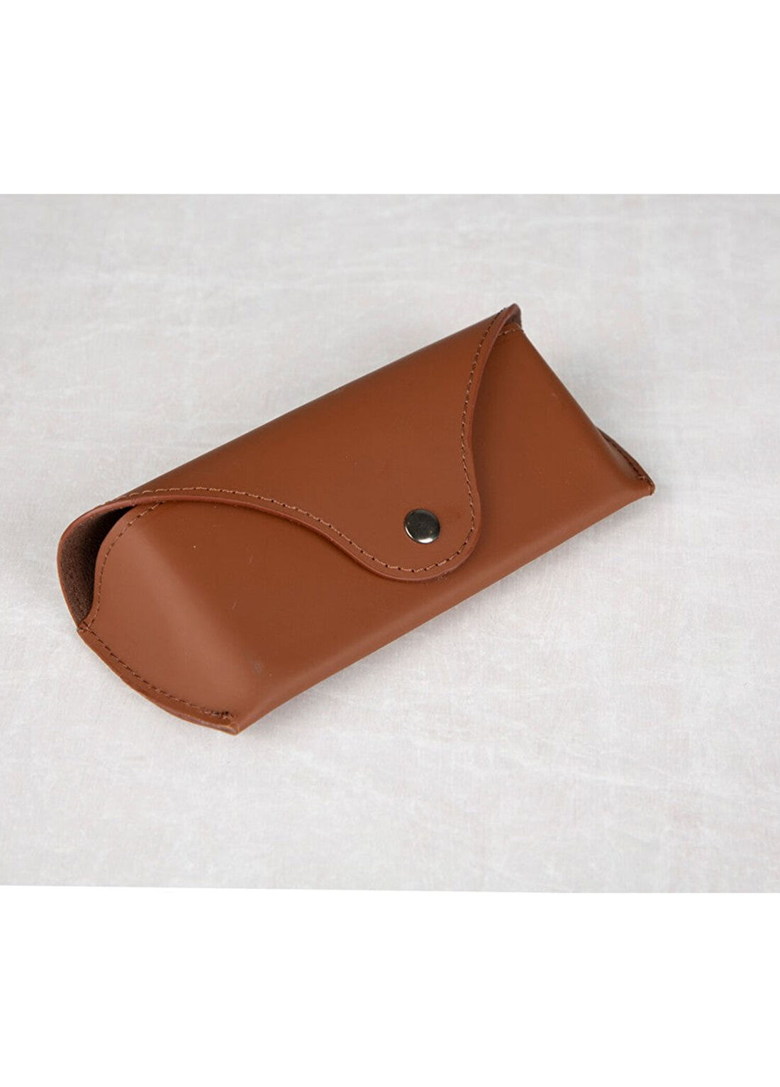 Bloominbag Capri Camel Tan Deri Gözlük Kılıfı görsel 2