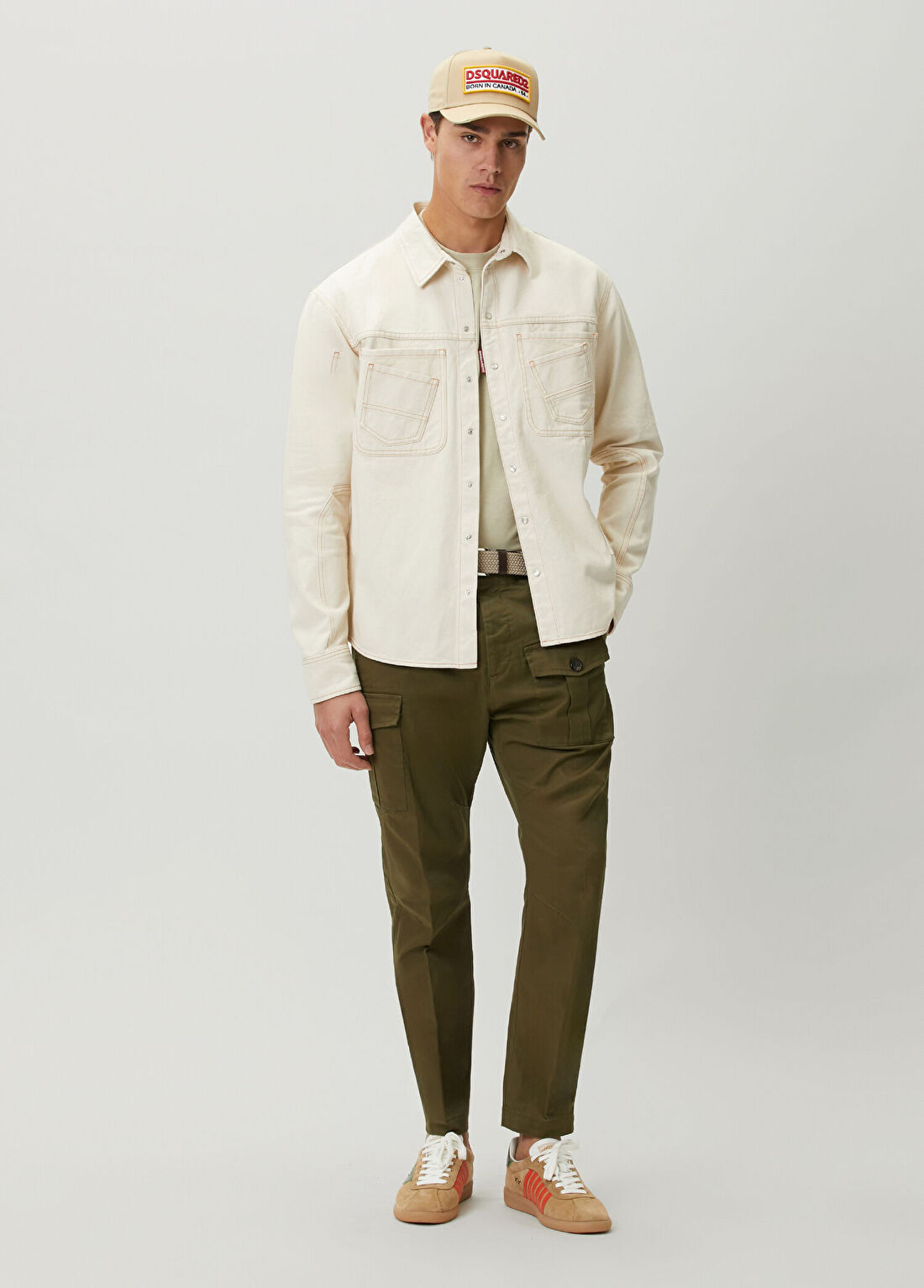 Dsquared2 Haki Kargo Pantolon