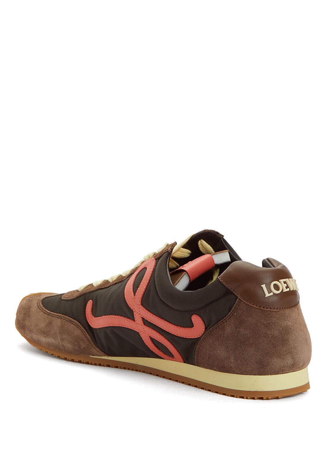 Loewe Kahverengi Erkek Deri Sneaker görsel 3