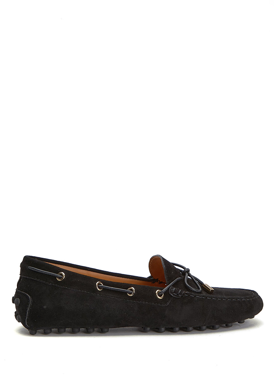 Tod's Siyah Kadın Süet Loafer