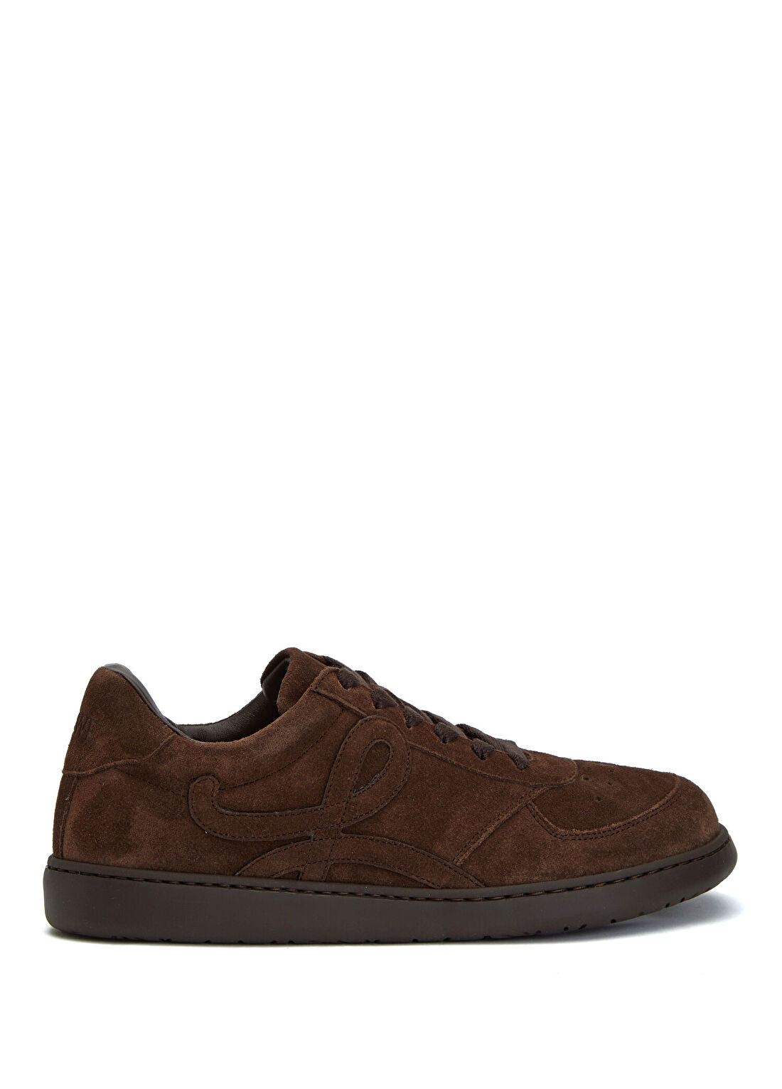 Loewe Jambo Koyu Kahverengi Kadın Süet Sneaker