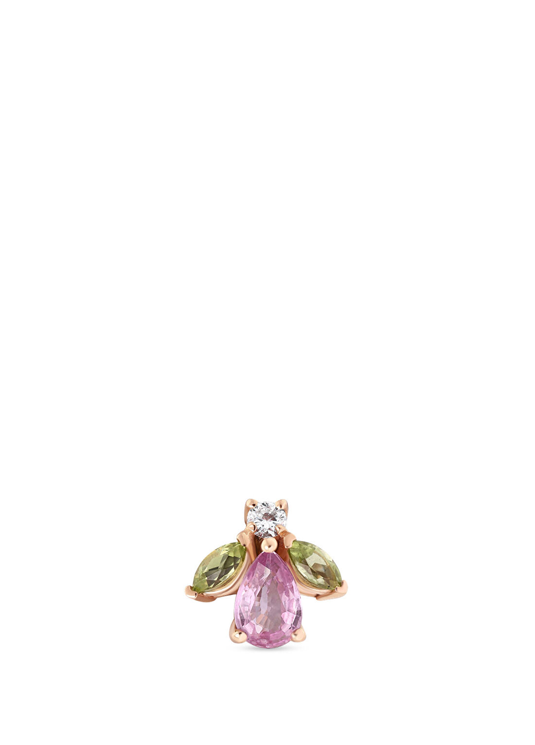 Bee Goddess Honey Kadın Altın Küpe