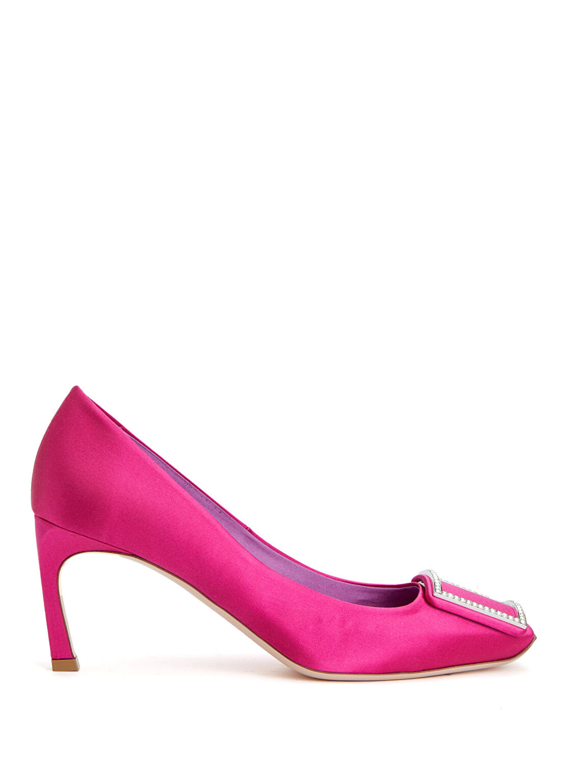 Roger Vivier Trompette Fuşya Topuklu Ayakkabı