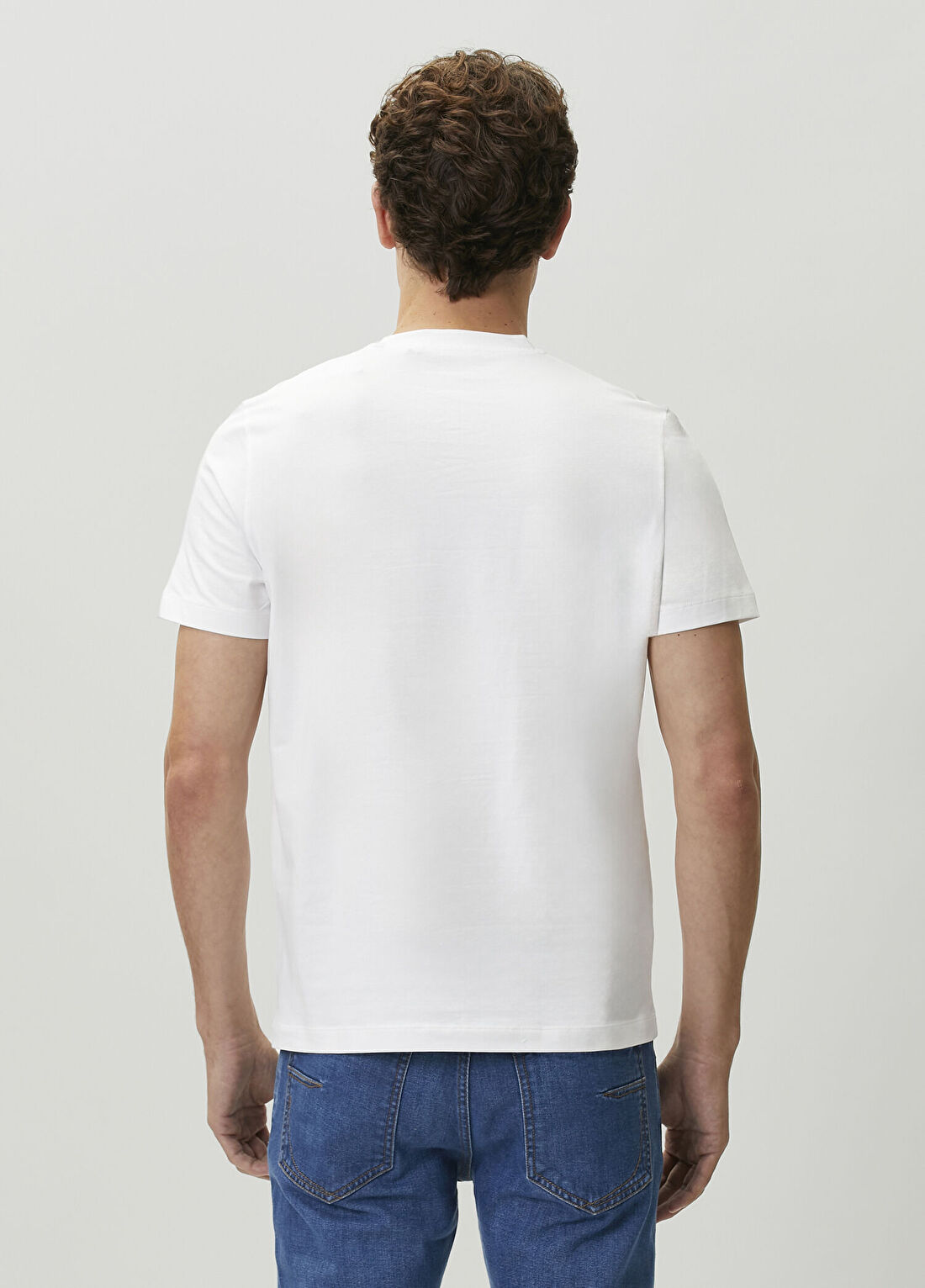 Corneliani Beyaz T-shirt görsel 4
