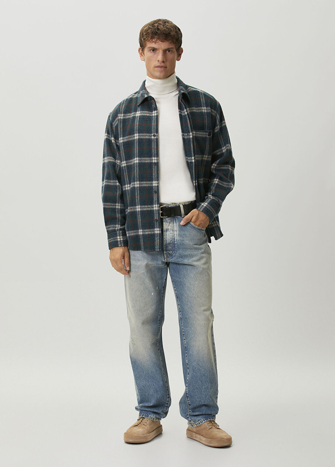 Darkpark Mark Relaxed Fit Mavi Jean Pantolon