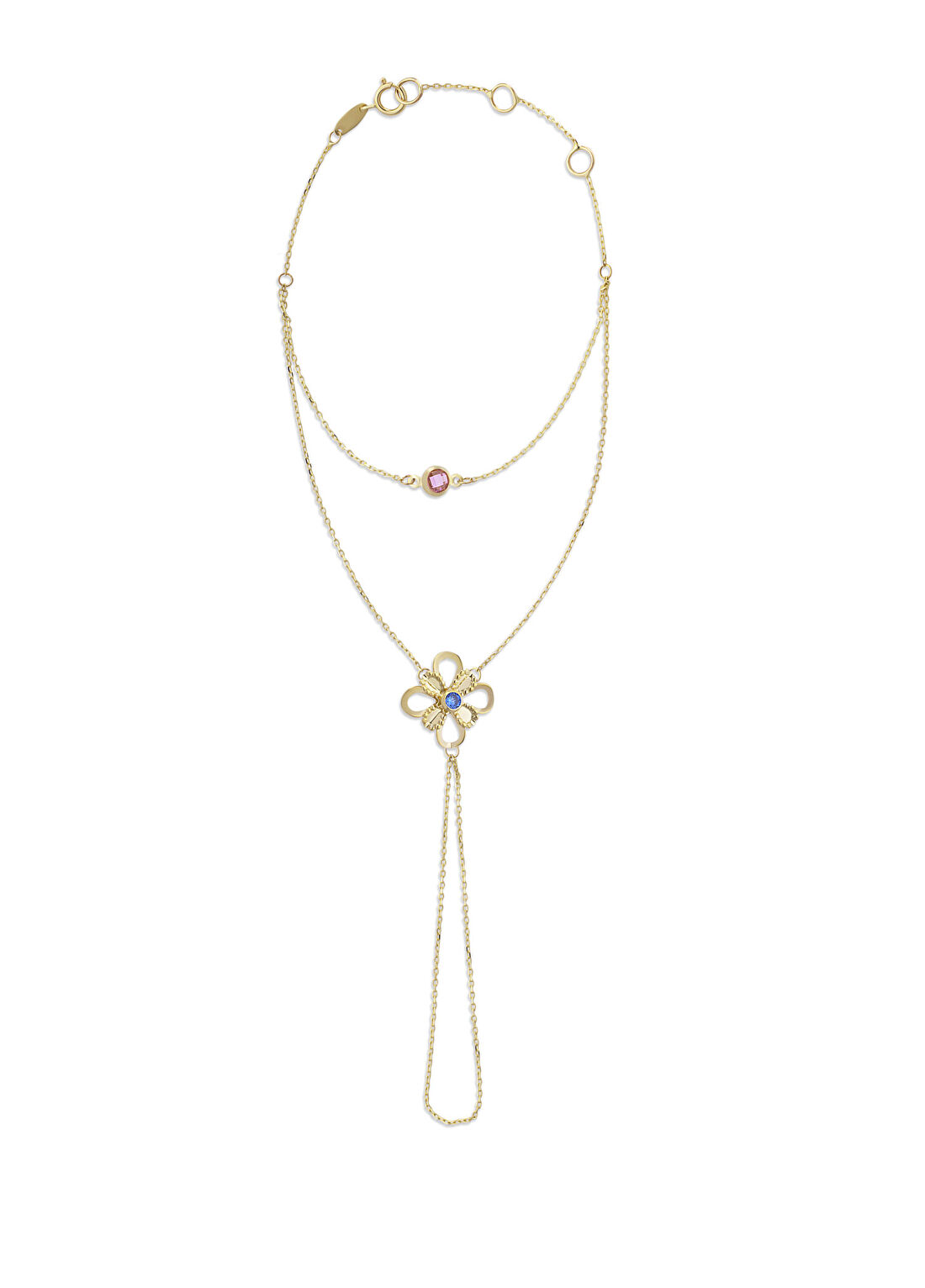 Orena Jewelry Lunaria 14 Ayar Altın Kadın Şahmeran