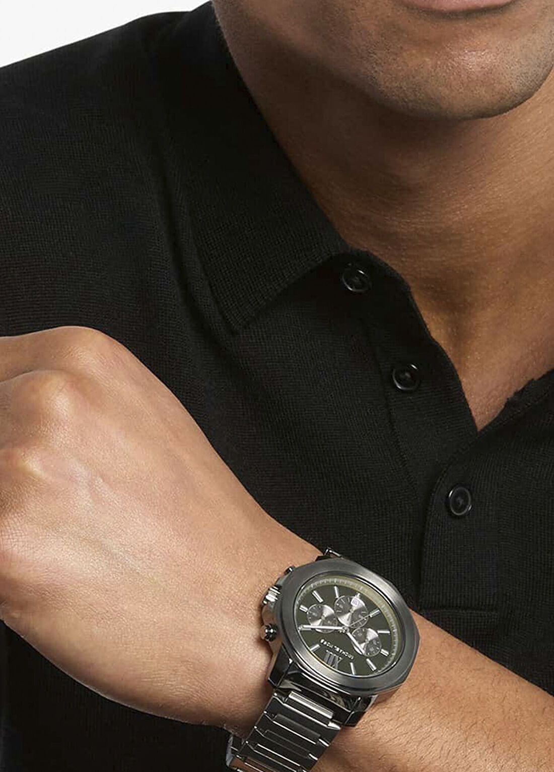 Michael Kors MK9259 Füme Çelik Erkek Kol Saati görsel 4