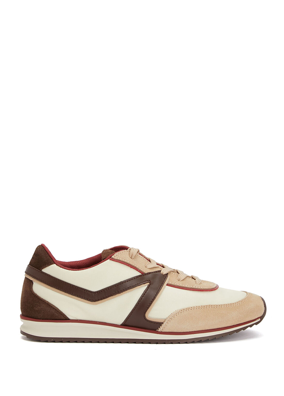 Rag&Bone Retro Bej Kahve Kadın Deri Sneaker