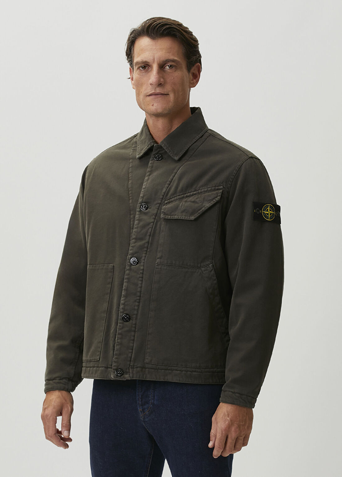 Stone Island Kahverengi Ceket görsel 4