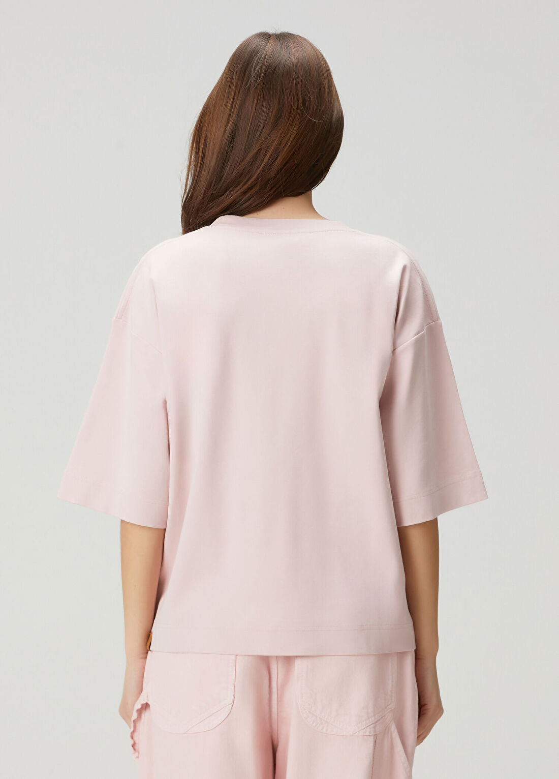 Darkpark Pembe T-shirt görsel 4