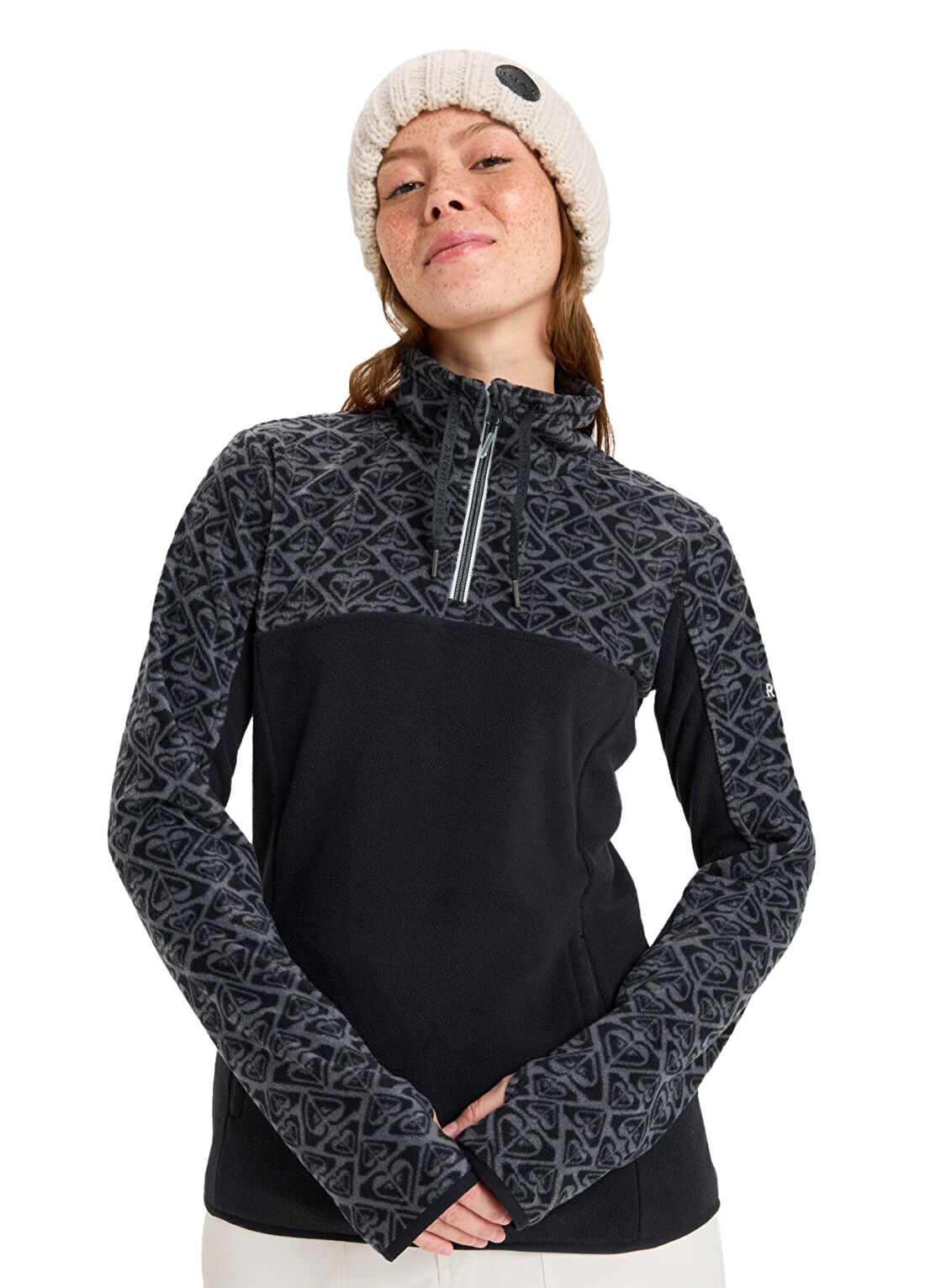 Roxy Sayna Polar Yarım Fermuarlı Kadın Spor Sweatshirt
