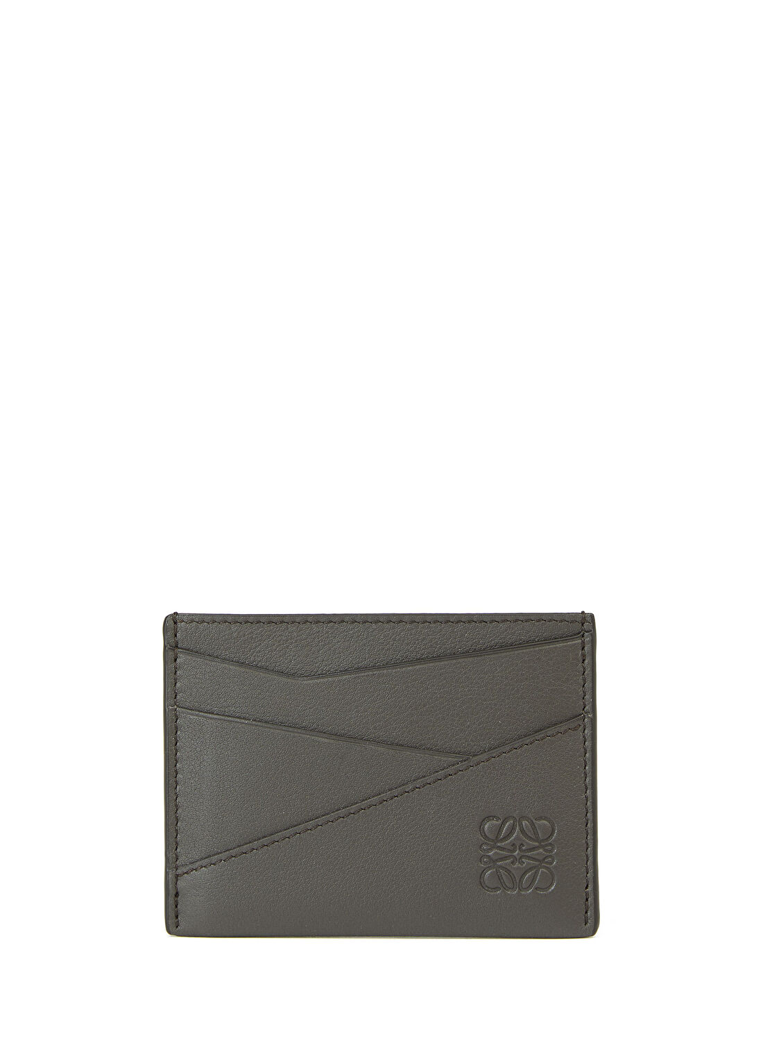 Loewe Puzzle Gri Erkek Deri Kartlık