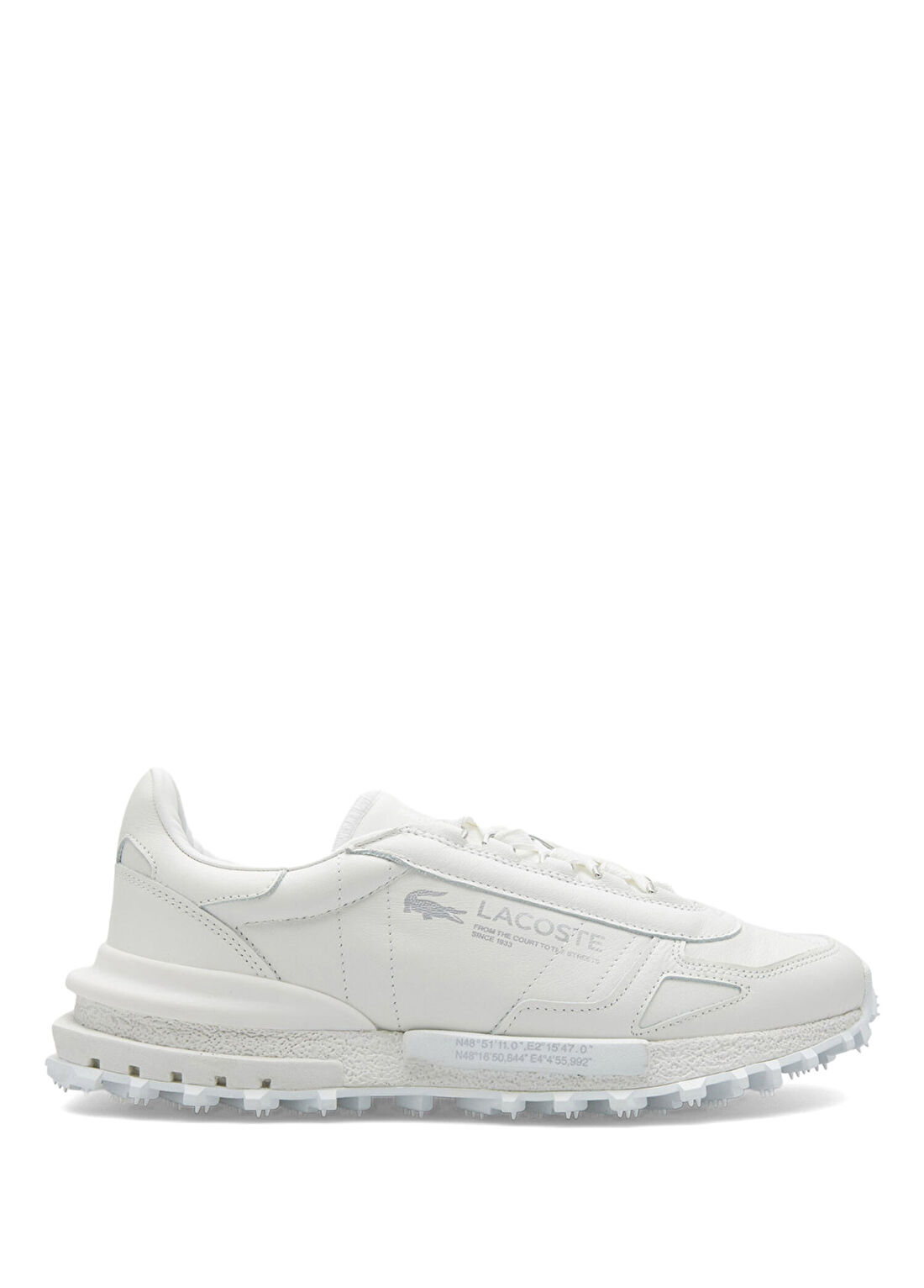 Lacoste Elite Active Beyaz Deri Erkek Sneaker